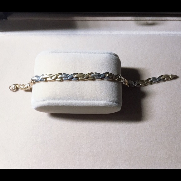 18K (750 ) Bracelet Pure  Gold - Picture 1 of 8